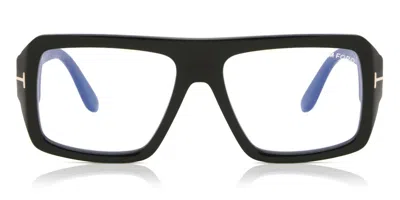 TOM FORD FT5903-B 001 BLU-LIGHT BLOCK OCCHIALI DA VISTA NERI PER UOMO (SOLO MONTATURA)