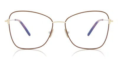 Tom Ford Ft5906-b Women's Glasses, Brown, Size 55 In Multi