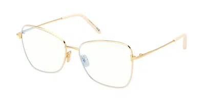 Tom Ford Ft5906-b Women's Glasses, Gold, Size 55 In Multi
