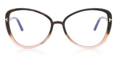 Tom Ford Ft5907-b Women's Glasses, Tortoiseshell, Size 55 In Multi