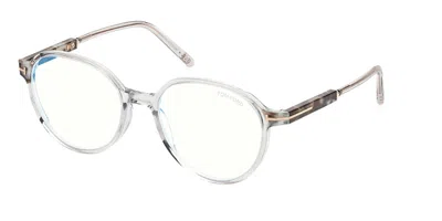 Tom Ford Ft5910-b Women's Glasses, Clear, Size 52 In Gray