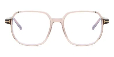 Tom Ford Ft5911-b 045 Blue-light Block Women's Glasses  Size 53 - Free Lenses - Blue Light Block Available In Neutral