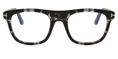 Tom Ford Ft5939-b Men's Glasses, Tortoiseshell, Size 52 In Black