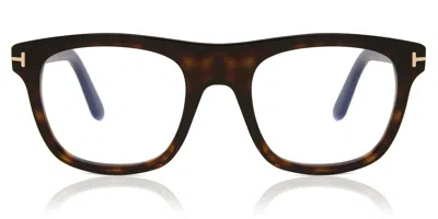Tom Ford Ft5939-b Men's Glasses, Tortoiseshell, Size 52 In Black