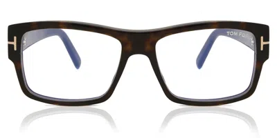 Tom Ford Ft5941-b Men's Glasses, Tortoiseshell, Size 55 In Black