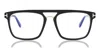 Tom Ford Rectangle-frame Glasses In Black