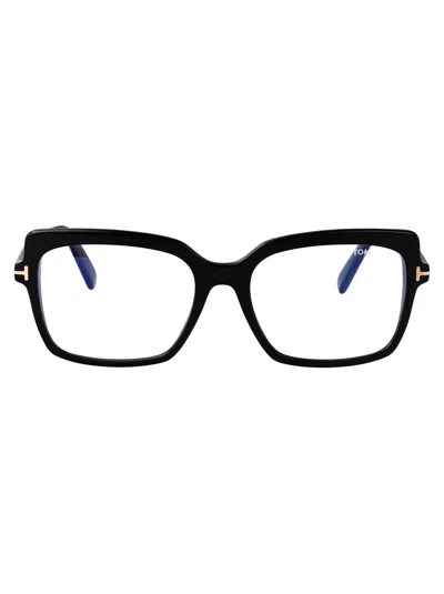 Tom Ford Ft5947-b Black Acetate Eyeglasses