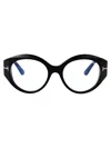 Tom Ford Ft5950-b Glasses In 001 Nero Lucido