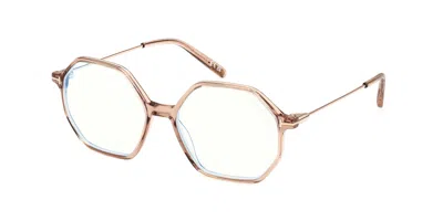 Tom Ford Ft5952-b Women's Glasses, , Size 54 In Gold