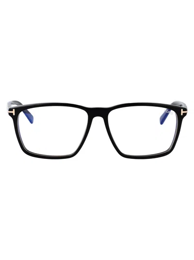 Tom Ford Ft5959-b Black Acetate Eyeglasses
