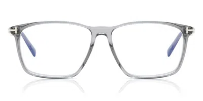 Tom Ford Ft5959-b Men's Glasses, Clear, Size 56 In Gray