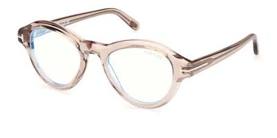 Tom Ford Ft5962-b Men's Glasses, Brown, Size 50 In Gray