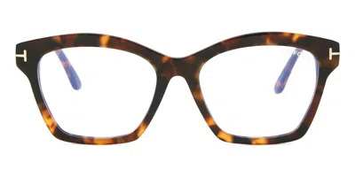 Tom Ford Ft5965-b Women's Glasses, Tortoiseshell, Size 53 In Brown