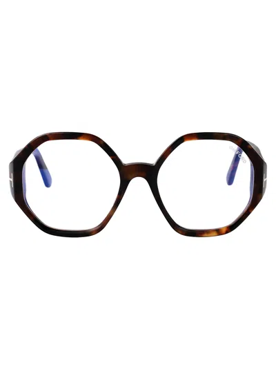Tom Ford Ft5967-b Glasses In Avana Scura
