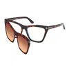 Tom Ford Ft5971-b 54052052 In 54052 - Avana Scura