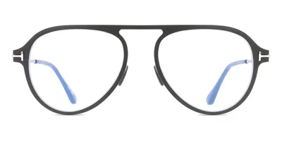 Tom Ford Ft5972-b 005 Blue-light Block Men's Glasses Black Size 54 - Free Lenses - Blue Light Block Available