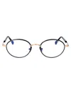 Tom Ford Ft5973-b Glasses In Black Rose Gold