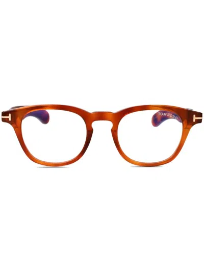 Tom Ford Ft5976-b Glasses In Braun