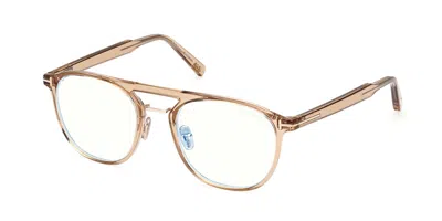 Tom Ford Ft5982-b Men's Glasses, , Size 52 In Brown