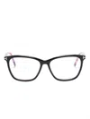 Tom Ford Eckige Ft5989b Brille In Schwarz