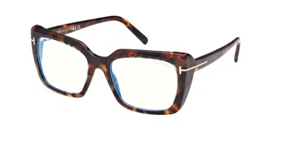Tom Ford Ft5992-b Women's Glasses, , Size 54 In Brown
