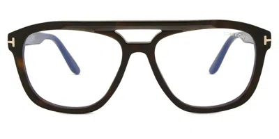 Tom Ford Ft6024-b Men's Glasses, , Size 56 In Brown