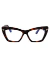Tom Ford Avana Scura Acetate Glasses In Brown