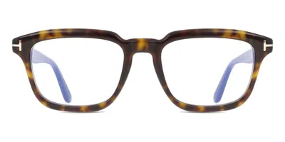 Tom Ford Ft6032-b Men's Glasses, Tortoiseshell, Size 52 In Brown