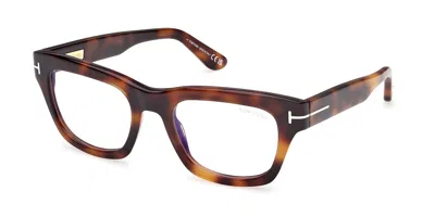 Tom Ford Ft6036-b Men's Glasses, Tortoiseshell, Size 52 In Multi