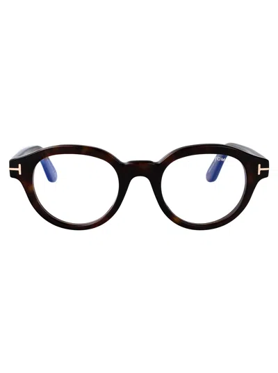 Tom Ford Ft6037-b Glasses In Avana Scura