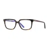 Tom Ford Ft6039-b052 Rectangle Full Rim Eyeglasses In Multi
