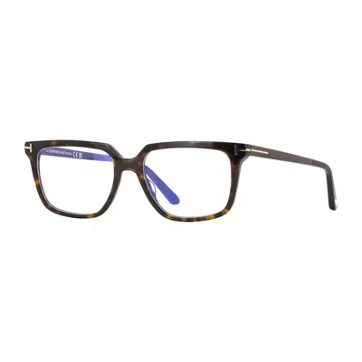 Tom Ford Ft6039-b052 Rectangle Full Rim Eyeglasses In Multi