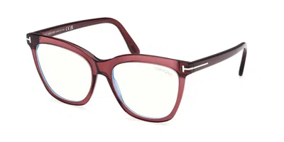 Tom Ford Ft6042-b Women's Glasses, Clear, Size 54 In Pink