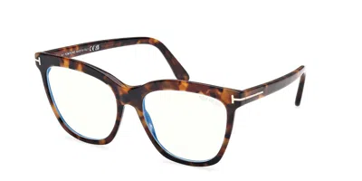 Tom Ford Ft6042-b Women's Glasses, Tortoiseshell, Size 54 In Brown