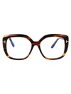 Tom Ford Ft6043-b Glasses In Avana Colorata