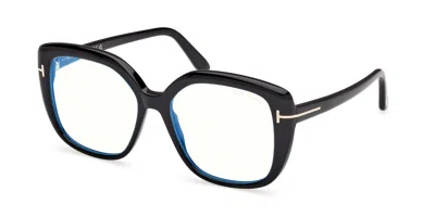 Tom Ford Ft6043-b Women's Glasses, Black, Size 53