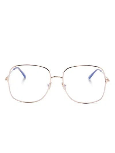 Tom Ford Ft6048-b Glasses In Gold
