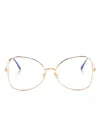 Tom Ford Ft6048-b Glasses In Gold
