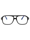 Tom Ford Nero Lucido Acetate Glasses In Black