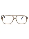 Tom Ford Navigator-frame Eyeglasses In Brown
