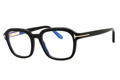 Tom Ford Ft6060b Acetate Frame Eyeglasses In Black