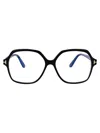 Tom Ford Nero Lucido Acetate Glasses In Black