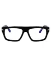 Tom Ford Eyewear Rectangle-frame Glasses In Black