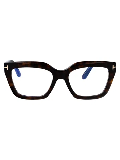 Tom Ford Ft6093-b Glasses In Brown
