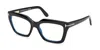 Tom Ford Square-frame Glasses In Black