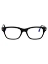 Tom Ford Squared Optical Ft6120 B 052 In Black