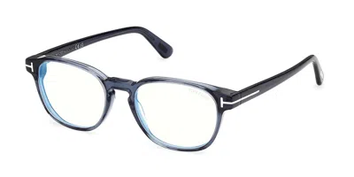 Tom Ford Ft6169-b 090 Blue-light Block Men's Glasses Blue Size 51 - Free Lenses - Blue Light Block Available