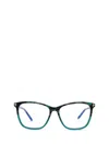 Tom Ford Full Frame Plain Mirror In Blue