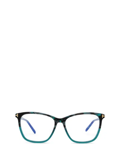 Tom Ford Full Frame Plain Mirror In Blue