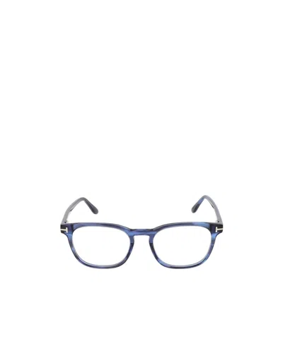 Tom Ford Full-frame Plain Mirror In Blue